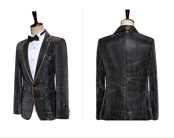 タキシード ステージ衣装 メンズ スーツ 上下2点セット メンズ