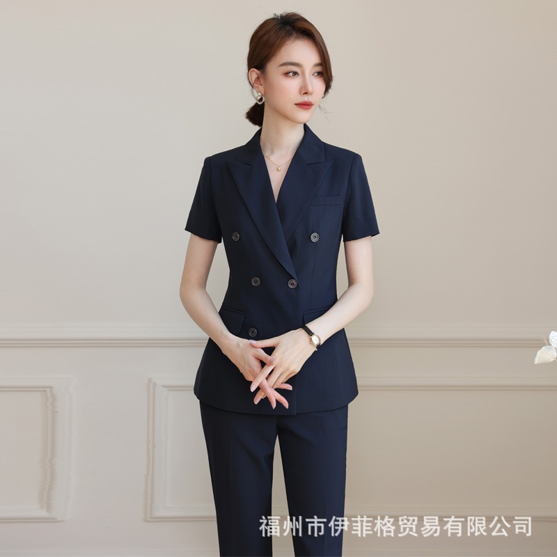 サマースーツ スカート レディース 2024新作 半袖スーツ ホテルフロント 美容室 4s 店舗販売 作業服 レディース サマースーツ スカート レディース 2024新作 半袖スーツ ホテルフロント 美容室 4s 店舗販売 作業服 レディース