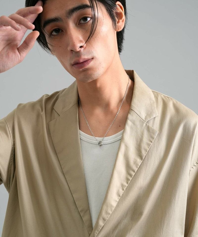 ネックレス メンズ ナチュラル ハワイアン ダブルリング ネックレス サージカルステンレス316L LH-03NE0455 ステンレス アレルギーフリー 【ネコポス】 ネックレス メンズ ナチュラル ハワイアン ダブルリング ネックレス サージカルステンレス316L LH-03NE0455 ステンレス アレルギーフリー 【ネコポス】