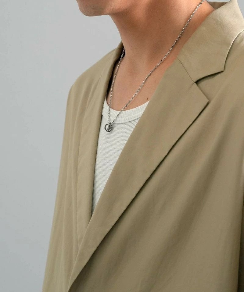 ネックレス メンズ ナチュラル ハワイアン ダブルリング ネックレス サージカルステンレス316L LH-03NE0455 ステンレス アレルギーフリー 【ネコポス】 ネックレス メンズ ナチュラル ハワイアン ダブルリング ネックレス サージカルステンレス316L LH-03NE0455 ステンレス アレルギーフリー 【ネコポス】