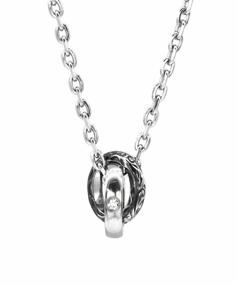 ネックレス メンズ ナチュラル ハワイアン ダブルリング ネックレス サージカルステンレス316L LH-03NE0455 ステンレス アレルギーフリー 【ネコポス】 ネックレス メンズ ナチュラル ハワイアン ダブルリング ネックレス サージカルステンレス316L LH-03NE0455 ステンレス アレルギーフリー 【ネコポス】