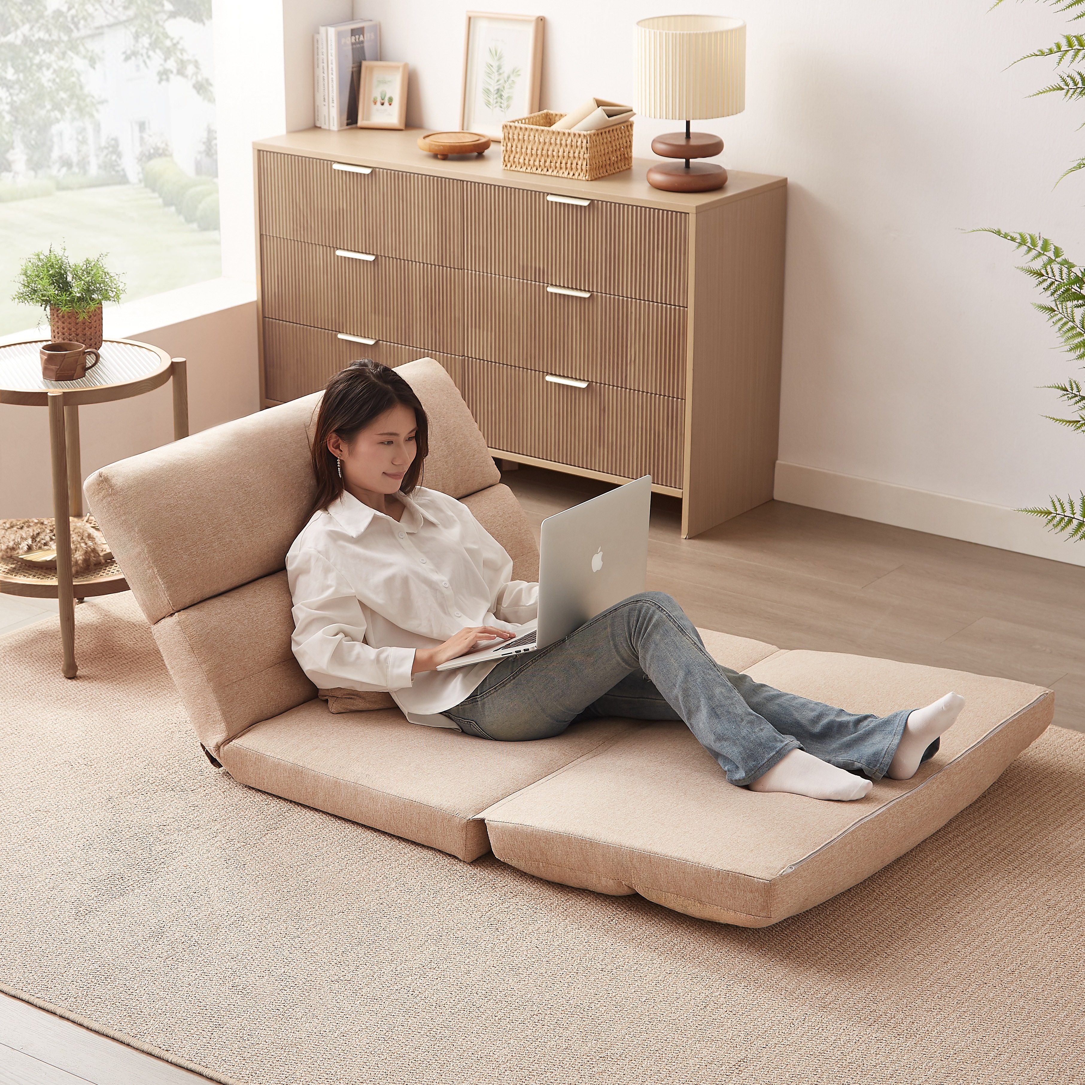 335折りたたみ ソファベッド 座椅子 幅103cm 2人掛け ソファ リクライニング 5段階 コンパクト P1/P2 おしゃれ 335折りたたみ ソファベッド 座椅子 幅103cm 2人掛け ソファ リクライニング 5段階 コンパクト P1/P2 おしゃれ