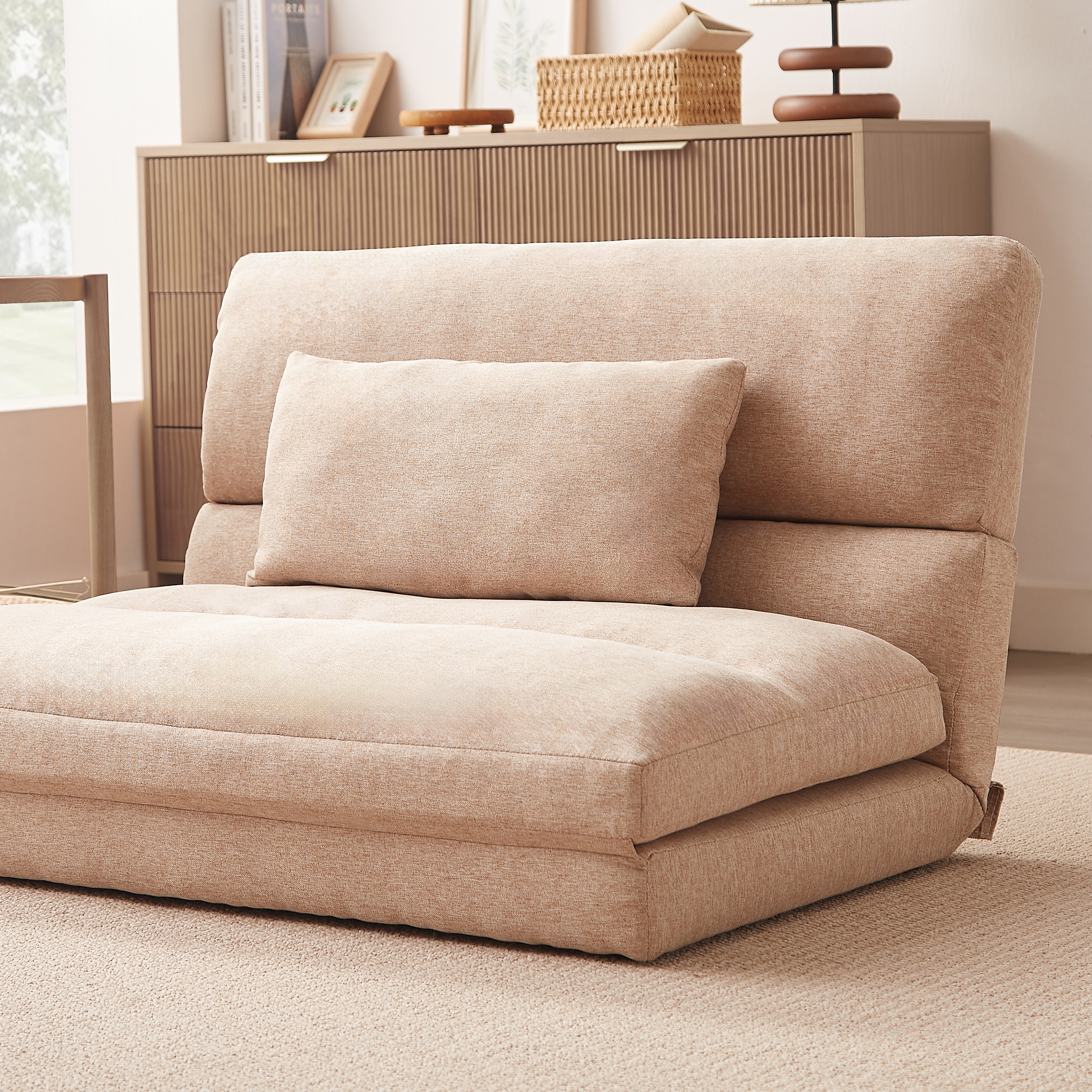 335折りたたみ ソファベッド 座椅子 幅103cm 2人掛け ソファ リクライニング 5段階 コンパクト P1/P2 おしゃれ 335折りたたみ ソファベッド 座椅子 幅103cm 2人掛け ソファ リクライニング 5段階 コンパクト P1/P2 おしゃれ