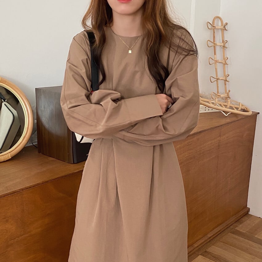 ワンピース 上着 人気 おすすめ おしゃれ お洒落 激安 安い プチプラ 長袖 ロング ラウンドネック 丸首 ふわふわ パフスリーブ ふんわり Aライン 無地 コットン 綿 ポリエステル l ワンピース 上着 人気 おすすめ おしゃれ お洒落 激安 安い プチプラ 長袖 ロング ラウンドネック 丸首 ふわふわ パフスリーブ ふんわり Aライン 無地 コットン 綿 ポリエステル l