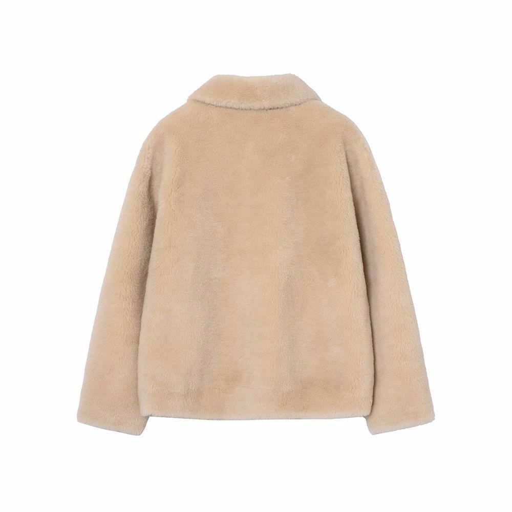 【LEFT SEOUL】 REAL WOOL CROP JACKET : 3COLOR