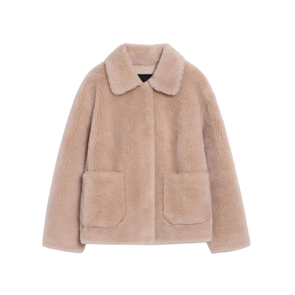 【LEFT SEOUL】 REAL WOOL CROP JACKET : 3COLOR