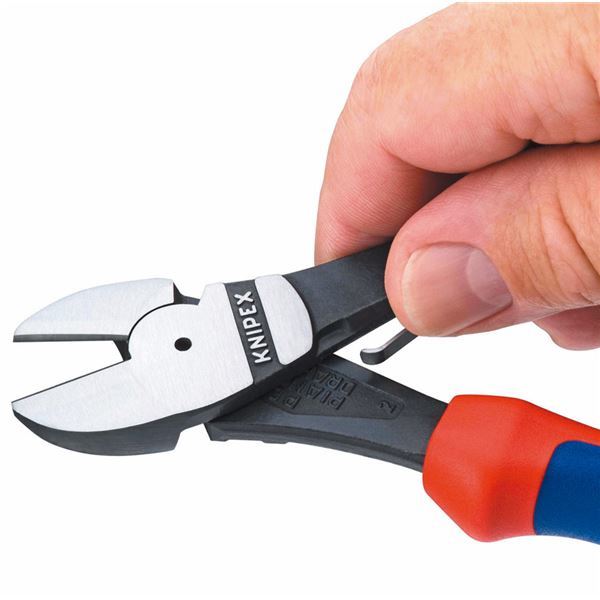 KNIPEX（クニペックス）7412-160 バネ付強力型斜ニッパー （SB）