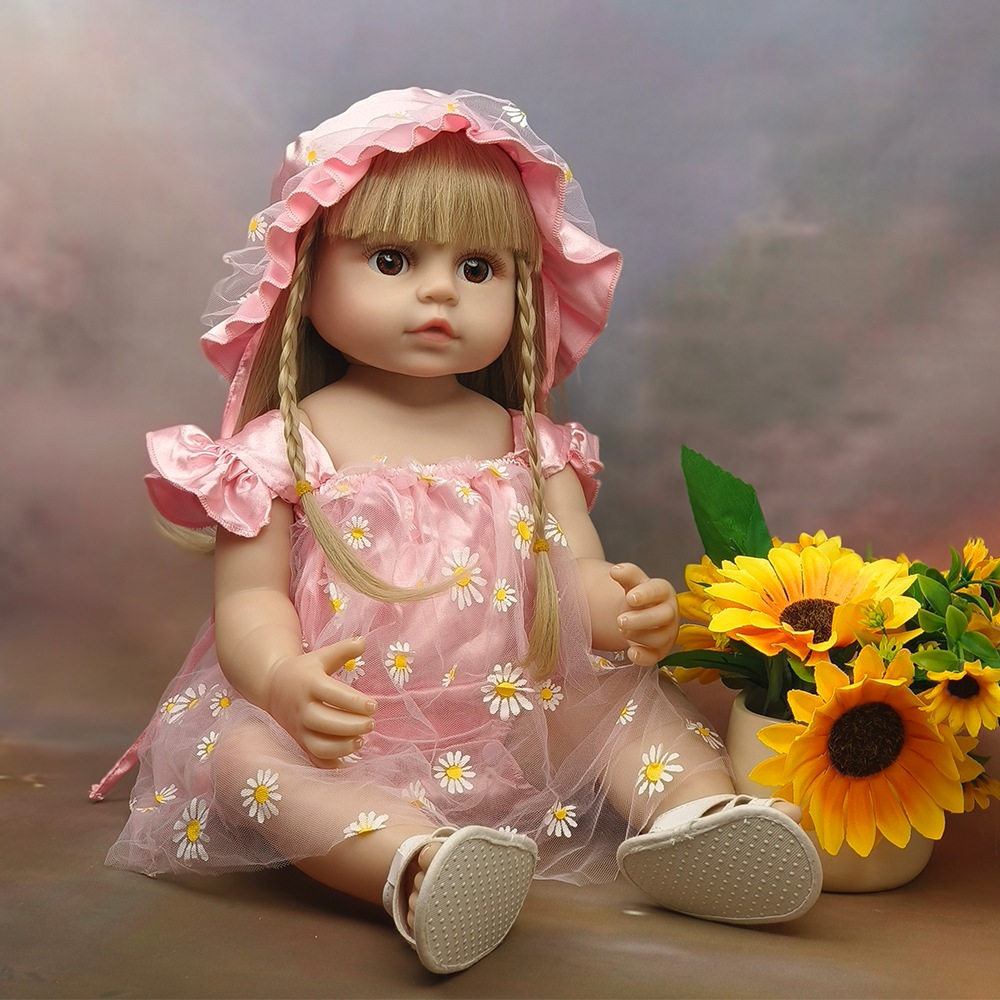 リボーンドールフルプラスチックボディはつまむことができますシミュレーション赤ちゃんのおもちゃ女の子の変更ギフト人形 リボーンドールフルプラスチックボディはつまむことができますシミュレーション赤ちゃんのおもちゃ女の子の変更ギフト人形