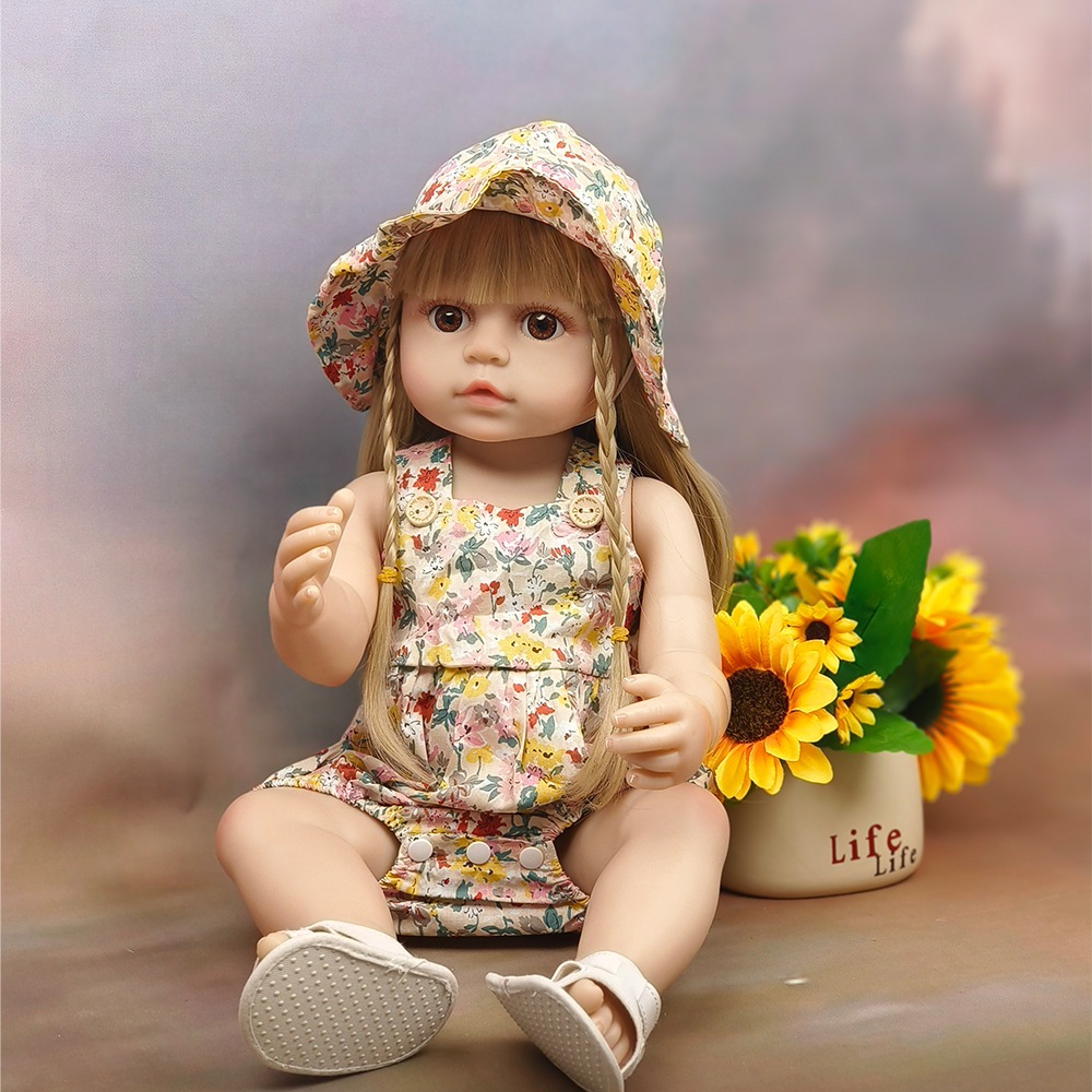 リボーンドールフルプラスチックボディはつまむことができますシミュレーション赤ちゃんのおもちゃ女の子の変更ギフト人形 リボーンドールフルプラスチックボディはつまむことができますシミュレーション赤ちゃんのおもちゃ女の子の変更ギフト人形