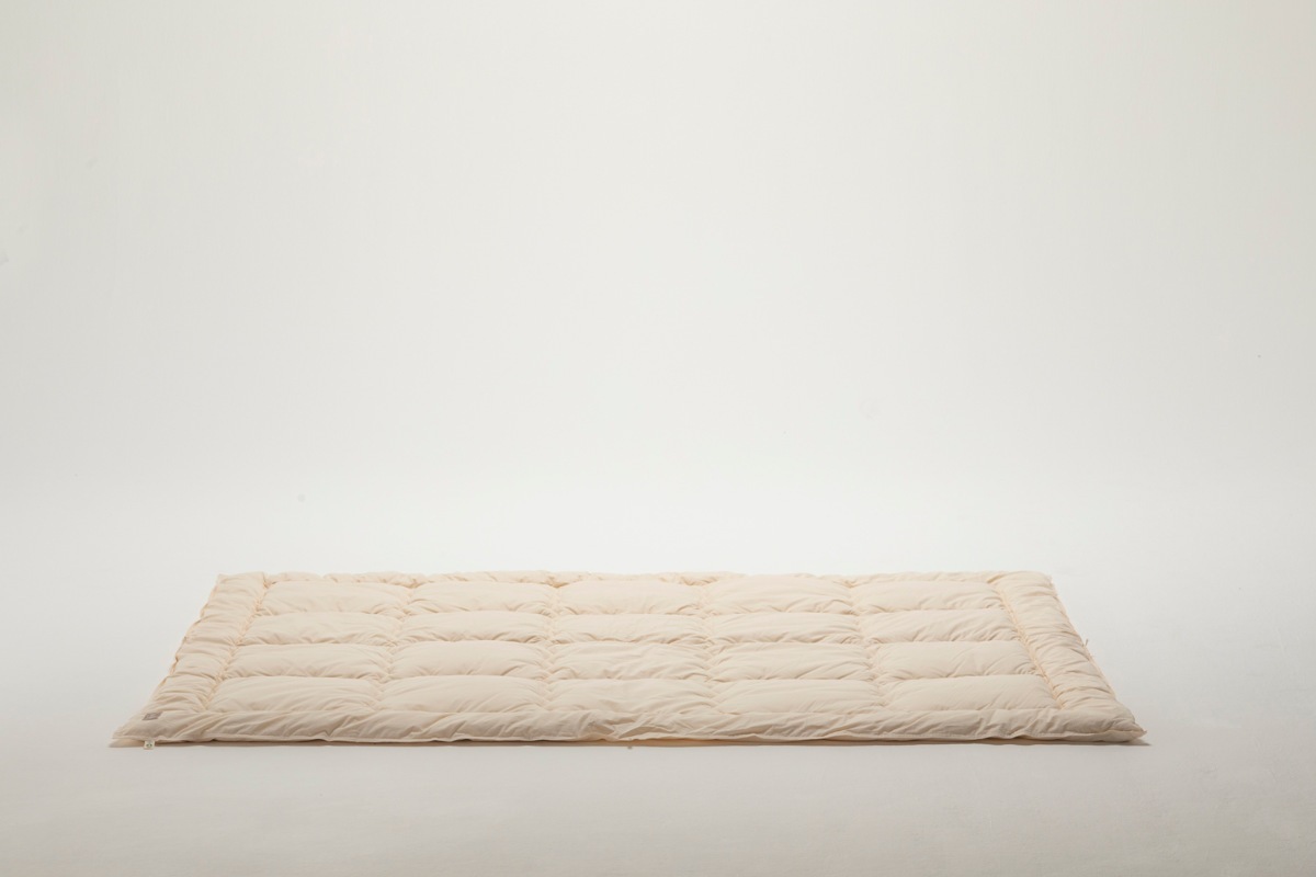 掛け布団 セミダブル safo オーガニック 170x210cm 綿100％ サフォ 布団 ふとん 掛けふとん 掛布団 かけ布団 日本製 国産 オーガニックコットン 安心 あったかい_3