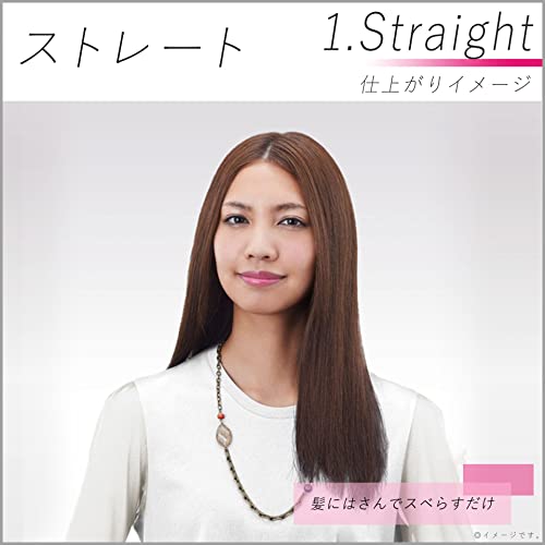 パナソニック コンパクトアイロン カールストレート両用 海外対応 2Way ペールピンク調 EH-HV18-PP