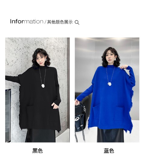 ロング丈トップス 長袖 ニット シンプル カジュアル ユニーク 個性派 レディース大きいサイズ レディース きれいめ 半袖 七分袖 五分袖 無地 冬春 cut and sewn ロング丈トップス 長袖 ニット シンプル カジュアル ユニーク 個性派 レディース大きいサイズ レディース きれいめ 半袖 七分袖 五分袖 無地 冬春 cut and sewn