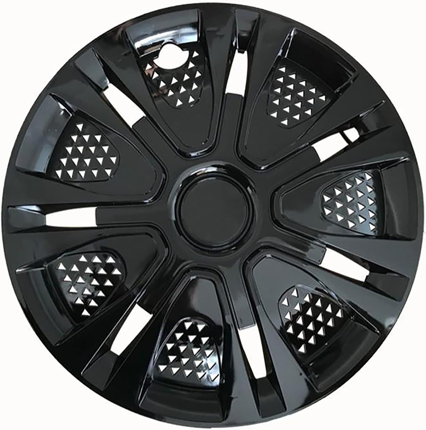 ホイールカバー 4個 15インチ ハブキャップ 交換用アクセサリー ハブキャップ保護 外装アクセサリー 車の装飾用_2