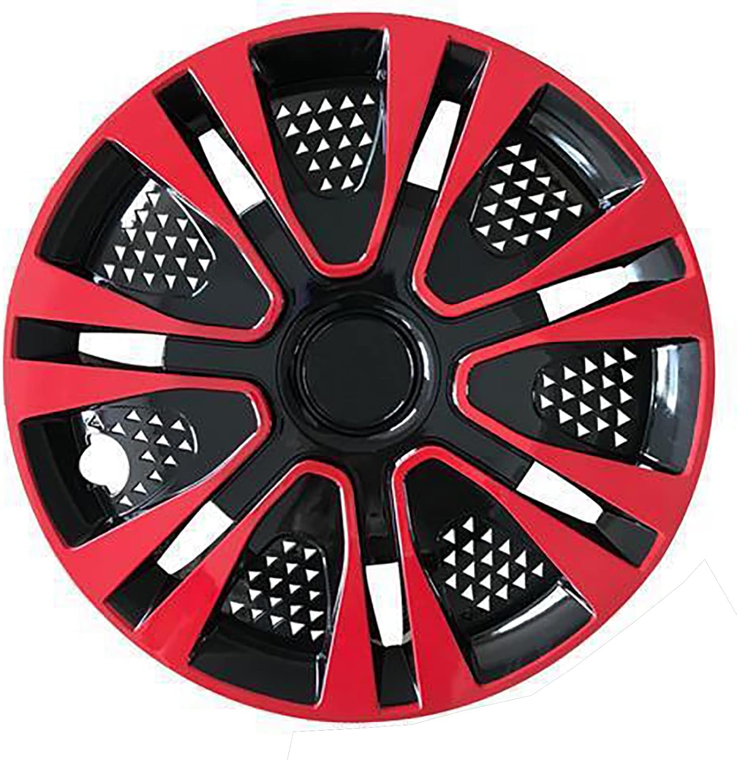 ホイールカバー 4個 15インチ ハブキャップ 交換用アクセサリー ハブキャップ保護 外装アクセサリー 車の装飾用_3