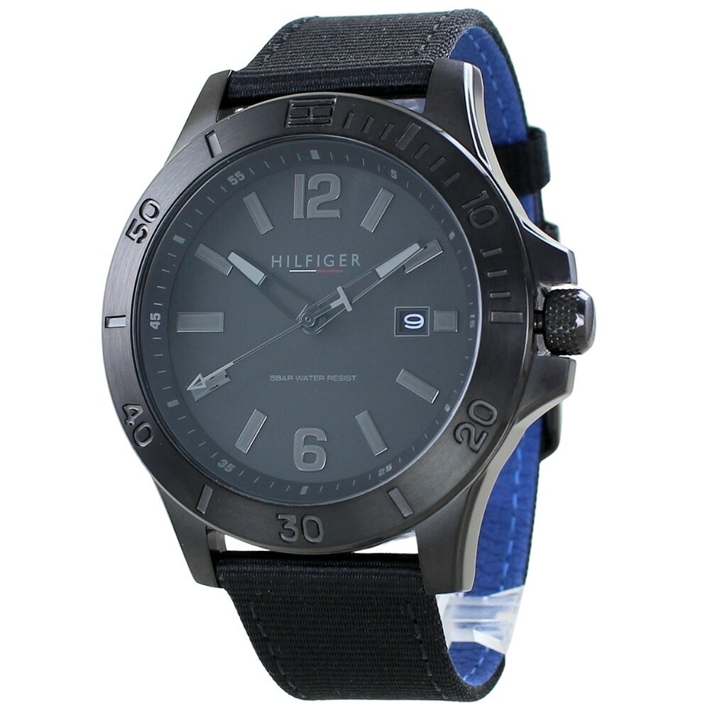トミーヒルフィガー 腕時計 メンズ ブラック クオーツ 時計 ファブリック レザー デイト表示 ギフト プレゼント 男性用 おしゃれ ビジネス カジュアル ブランド ウォッチ 就職祝い 誕生日 記念日 トミーヒルフィガー 腕時計 メンズ ブラック クオーツ 時計 ファブリック レザー デイト表示 ギフト プレゼント 男性用 おしゃれ ビジネス カジュアル ブランド ウォッチ 就職祝い 誕生日 記念日