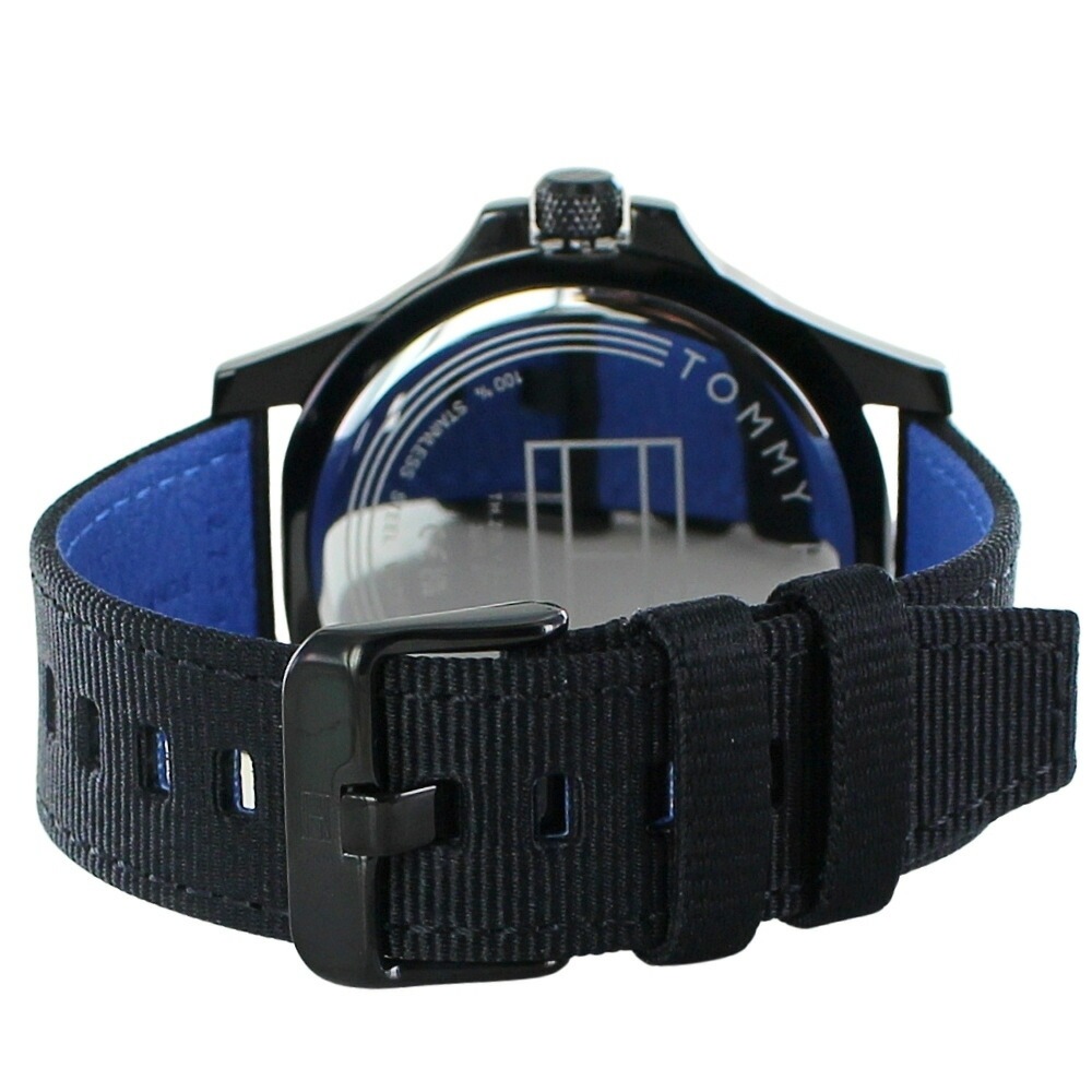 トミーヒルフィガー 腕時計 メンズ ブラック クオーツ 時計 ファブリック レザー デイト表示 ギフト プレゼント 男性用 おしゃれ ビジネス カジュアル ブランド ウォッチ 就職祝い 誕生日 記念日 トミーヒルフィガー 腕時計 メンズ ブラック クオーツ 時計 ファブリック レザー デイト表示 ギフト プレゼント 男性用 おしゃれ ビジネス カジュアル ブランド ウォッチ 就職祝い 誕生日 記念日