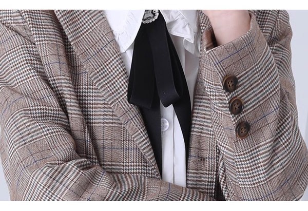 品質良い 入学式 卒業式 制服 チェック柄 ジャケット 女の子 スーツ セット イギリス風 小学生 中学生 高校生 JK ジュニア 中学 受験 大きいサイズ ゆったりサイズ 韓国風 リボン 卒服 入園