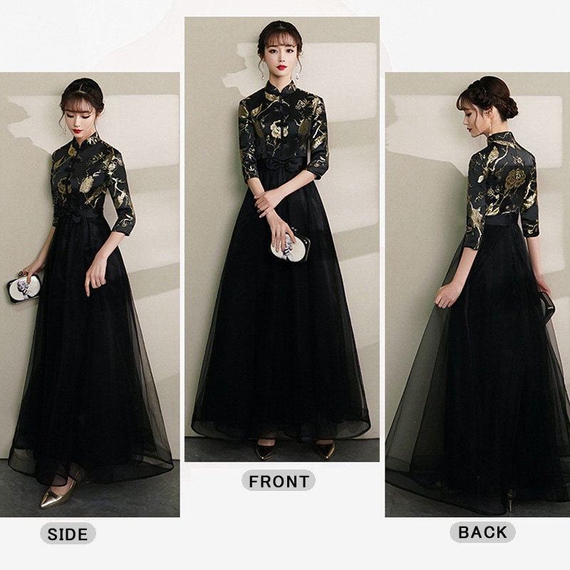 送料無料 パーティードレス 結婚式 ワンピース longdress ロングドレス ミモレ丈 詰襟 ワンピース 袖あり 五分丈 ウェディングドレス ウエディング ドレス 二次会 花嫁 ブライズメイド お 送料無料 パーティードレス 結婚式 ワンピース longdress ロングドレス ミモレ丈 詰襟 ワンピース 袖あり 五分丈 ウェディングドレス ウエディング ドレス 二次会 花嫁 ブライズメイド お