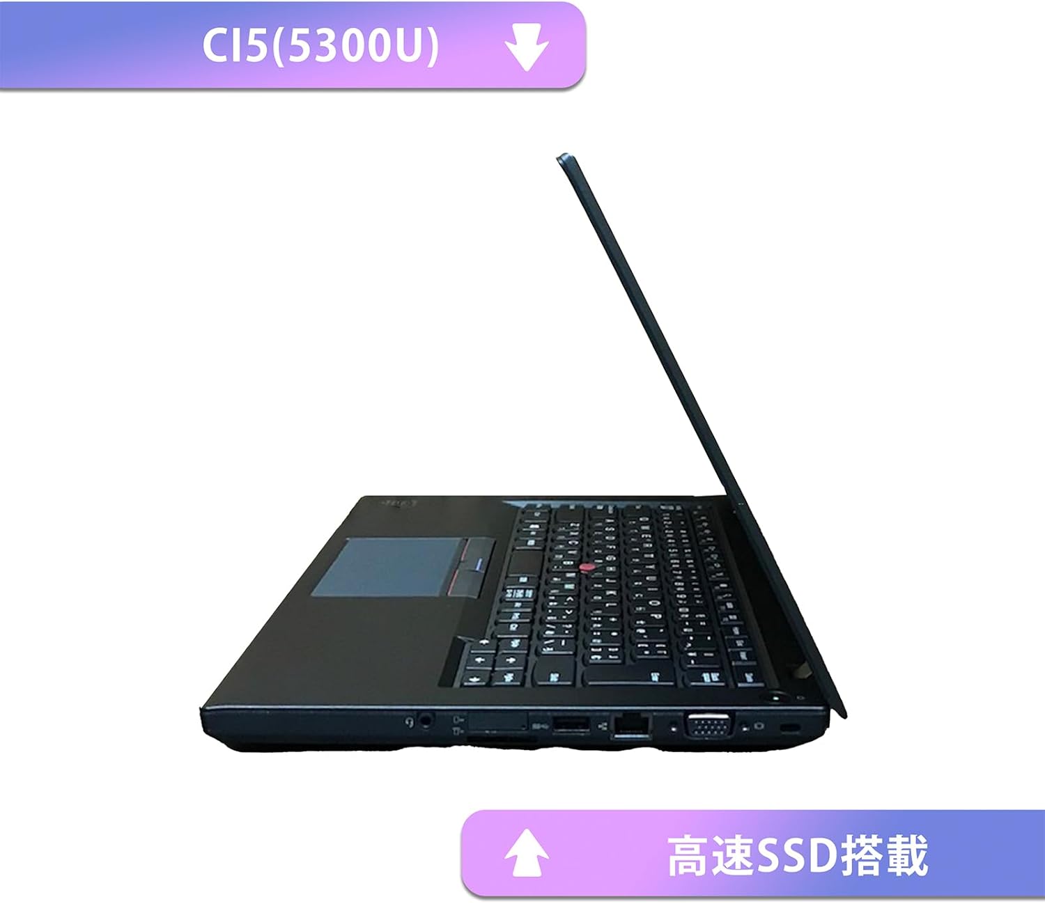 ノートパソコン windows11 ThinkPad T450s Corei5-5 世代 カメラ内蔵 メモリ8GB, SSD256GB【超軽量14インチoffice 2021】