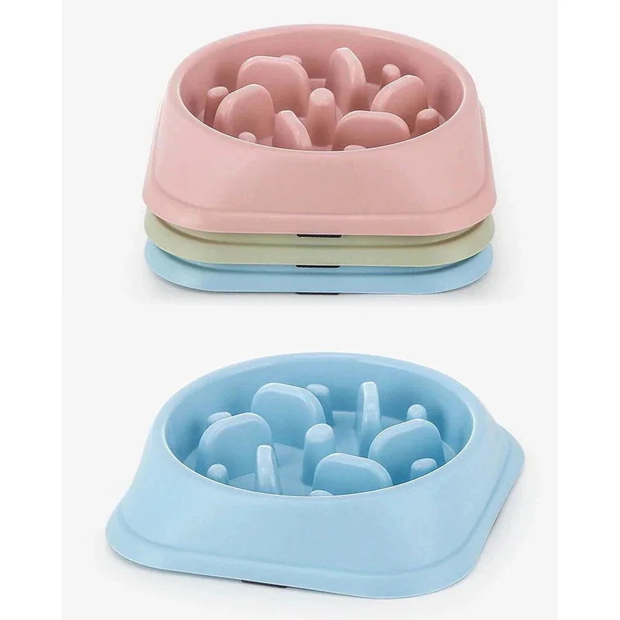 1つ買うと1つメガ割 ペット 早食い防止 犬 猫 早食い 帽子 フードボウル スローフード ペットボウル 丸飲み防止 ペット用品 食器 ペットフードボウル 皿 エサ入れ