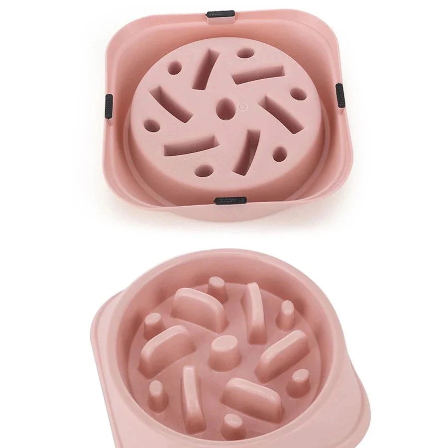 1つ買うと1つメガ割 ペット 早食い防止 犬 猫 早食い 帽子 フードボウル スローフード ペットボウル 丸飲み防止 ペット用品 食器 ペットフードボウル 皿 エサ入れ