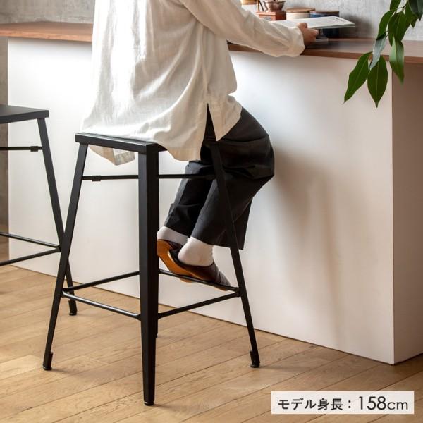 インド アイアン 水牛革 カウンターチェアー 3/4脚 インド アイアン 水牛革 カウンターチェアー 3/4脚 インド