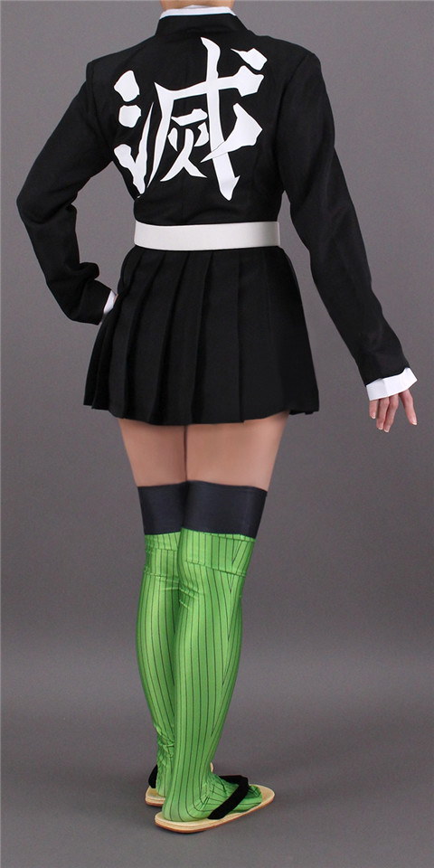 【鬼滅】甘露寺蜜璃　隊服　コスプレ衣装【コストモ製】 鬼滅の刃 恋柱 甘露寺蜜璃 隊服 コスプレ衣装