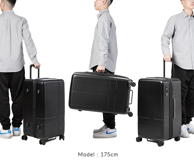 スーツケース Lサイズ Mサイズ 75L INV70-2 静音キャスター ストッパー 軽量 深型 縦長 大容量 大型 2年保証 スーツケース Lサイズ Mサイズ 75L INV70-2 静音キャスター ストッパー 軽量 深型 縦長 大容量 大型 2年保証
