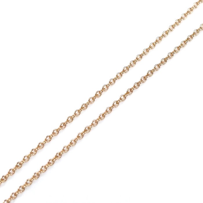 TIFFANY&Co. ティファニー K18PG ピンクゴールド バイザヤード ネックレス 60017911 ダイヤモンド 2.2g 41cm レディース 中古 美品 TIFFANY&Co. ティファニー K18PG ピンクゴールド バイザヤード ネックレス 60017911 ダイヤモンド 2.2g 41cm レディース 中古 美品