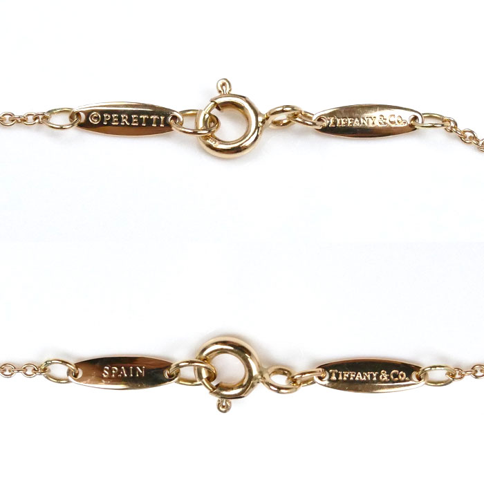 TIFFANY&Co. ティファニー K18PG ピンクゴールド バイザヤード ネックレス 60017911 ダイヤモンド 2.2g 41cm レディース 中古 美品 TIFFANY&Co. ティファニー K18PG ピンクゴールド バイザヤード ネックレス 60017911 ダイヤモンド 2.2g 41cm レディース 中古 美品