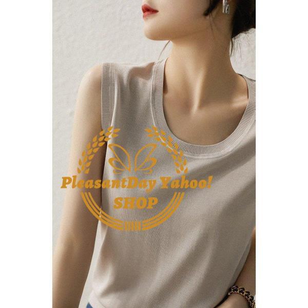 Tシャツ レディース 40代 夏 新作 オシャレ トップス 白ニットソー ノースリーブ 大人 通勤 カジュアル韓国風 Uvカット薄手ニッソー Tシャツ レディース 40代 夏 新作 オシャレ トップス 白ニットソー ノースリーブ 大人 通勤 カジュアル韓国風 Uvカット薄手ニッソー