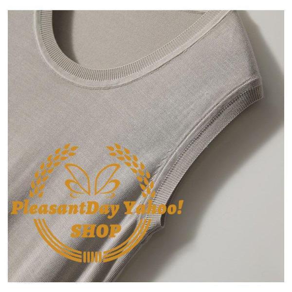 Tシャツ レディース 40代 夏 新作 オシャレ トップス 白ニットソー ノースリーブ 大人 通勤 カジュアル韓国風 Uvカット薄手ニッソー Tシャツ レディース 40代 夏 新作 オシャレ トップス 白ニットソー ノースリーブ 大人 通勤 カジュアル韓国風 Uvカット薄手ニッソー