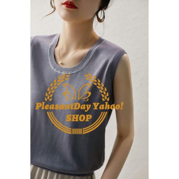 Tシャツ レディース 40代 夏 新作 オシャレ トップス 白ニットソー ノースリーブ 大人 通勤 カジュアル韓国風 Uvカット薄手ニッソー Tシャツ レディース 40代 夏 新作 オシャレ トップス 白ニットソー ノースリーブ 大人 通勤 カジュアル韓国風 Uvカット薄手ニッソー