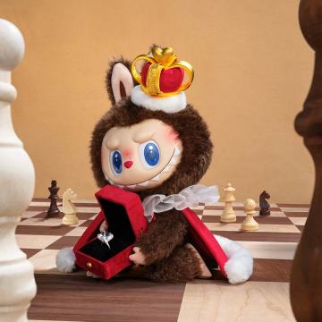 公式正規品POP MART LABUBU THE MONSTERS Lets Checkmate らふぶ ぬいぐるみ ガチャポン ブラインドボックス サプライズギフト_4