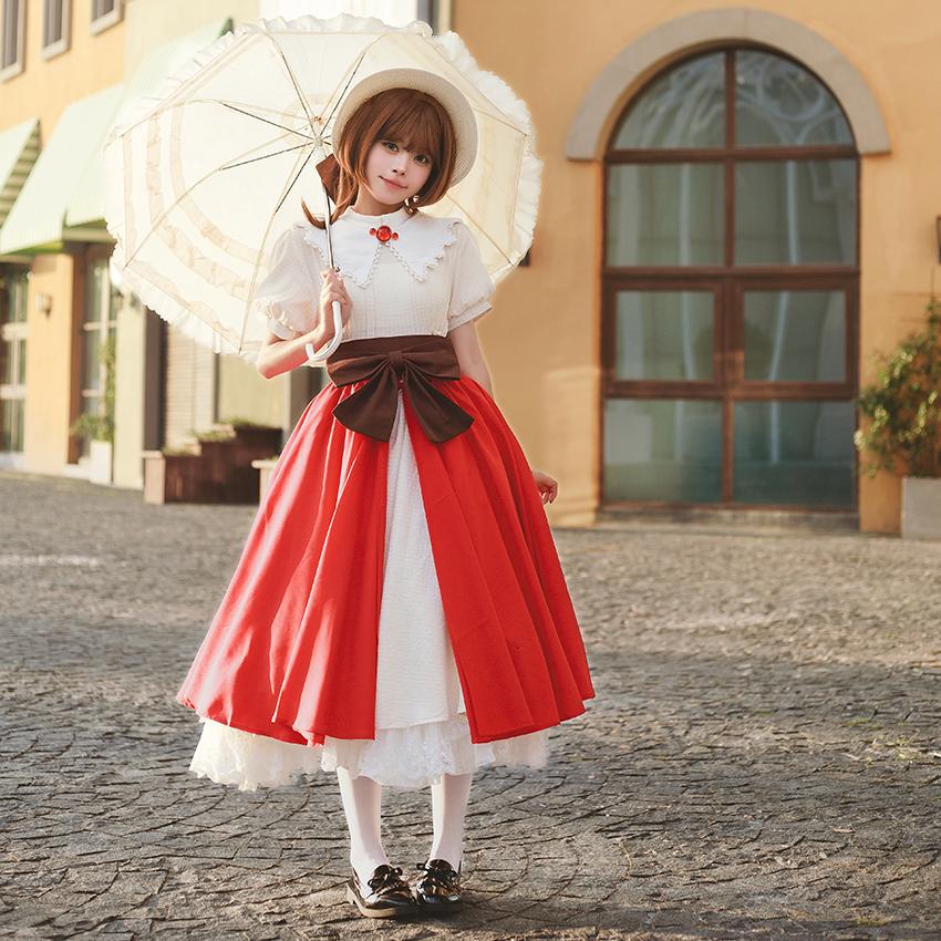 百変小桜木本桜アニメと同じ曾祖父プレゼントコスプレ衣装スカート