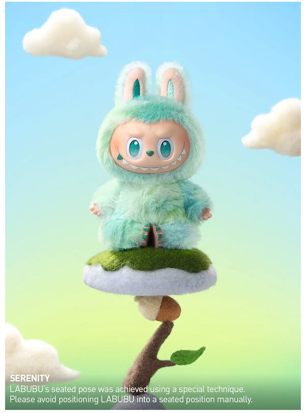ぬいぐるみ Labubu THE MONSTERS Pop Mart Labubu The Monsters Jump for Joy Vinyl Plush Doll - US
