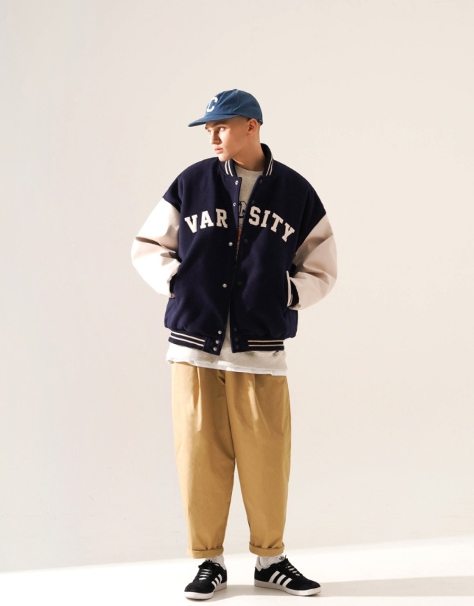 TWN] VARSITY CREW JACKET ジャンパー・ブルゾン