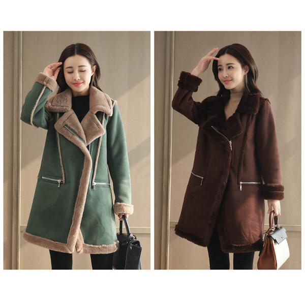 人気沸騰 ムートンコート ジャケット レディース ボアジャケット 裏起毛 フェイクムートンコート ミドル丈 もこもこ ロング アウター 冬 おしゃれ 暖かい