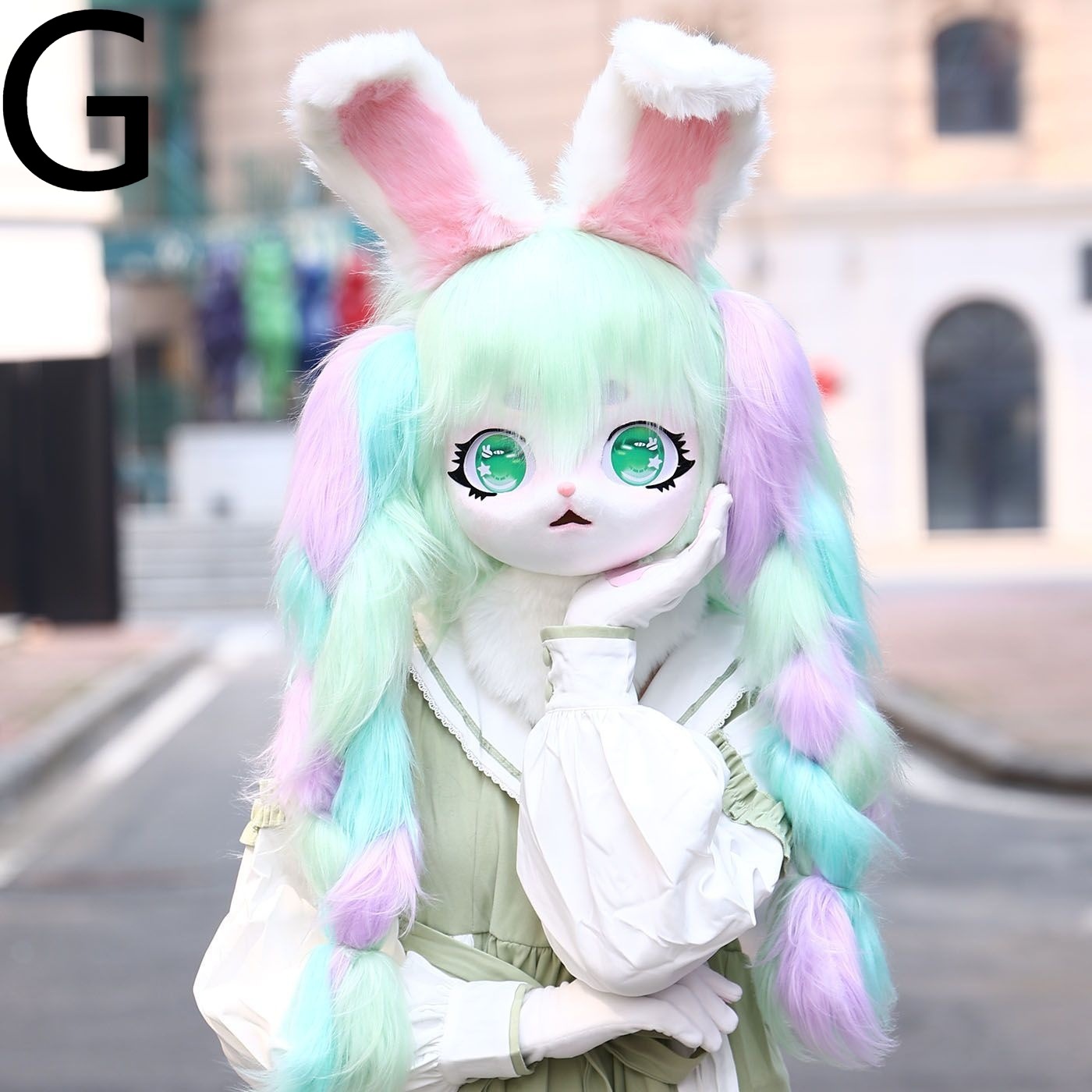 完成品獣頭フルセット児童成人獣装女子人形服服装服装頭カバーcos