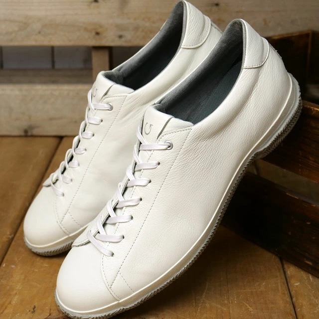 スニーカー コートシューズ [SP6146-61] SP-6146 メンズ 日本製 カウレザー White 正規取扱店