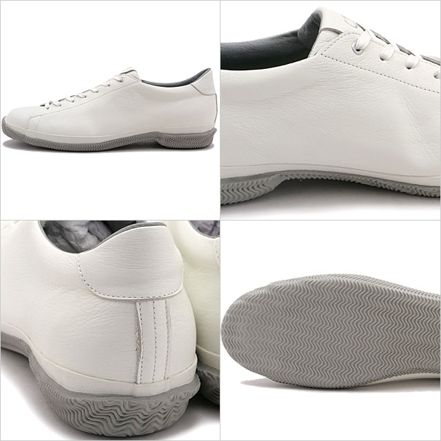 スニーカー コートシューズ [SP6146-61] SP-6146 メンズ 日本製 カウレザー White 正規取扱店