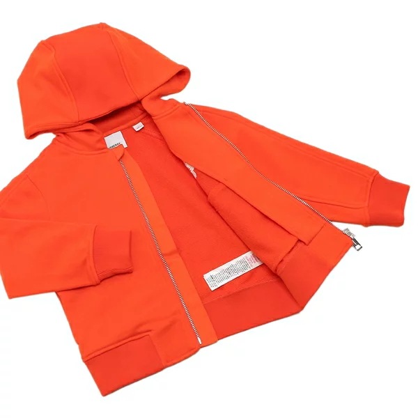 子供服 ジップアップ パーカー フーディー オレンジ キッズ 8069464 B5131 子供服 ジップアップ パーカー フーディー オレンジ キッズ 8069464 B5131