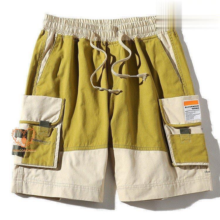 カーゴパンツ メンズ ハーフ丈 ミリタリー ショートパンツ ハーフパンツ ワイド 短パン 半ズボン ボトムス ストリート系 カーゴパンツ メンズ ハーフ丈 ミリタリー ショートパンツ ハーフパンツ ワイド 短パン 半ズボン ボトムス ストリート系