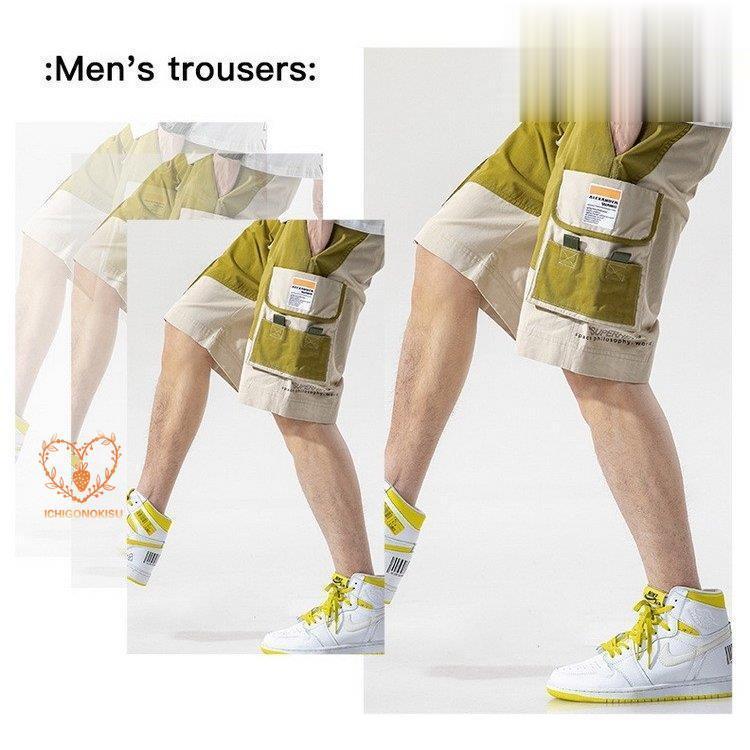 カーゴパンツ メンズ ハーフ丈 ミリタリー ショートパンツ ハーフパンツ ワイド 短パン 半ズボン ボトムス ストリート系 カーゴパンツ メンズ ハーフ丈 ミリタリー ショートパンツ ハーフパンツ ワイド 短パン 半ズボン ボトムス ストリート系