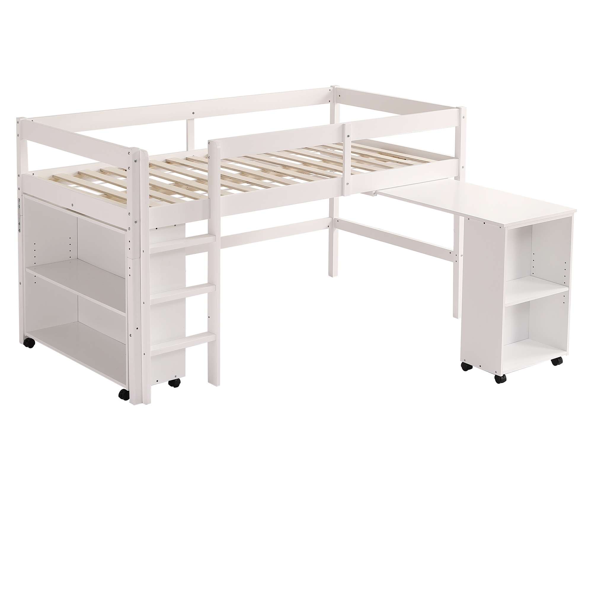 国内即発送!送.料.無.料!【10cm厚さマットレス付き】システムベッドシングルロフトベッドベッド木製デスク本棚ロータイプ机付きベッドコンパクト学習机本棚付き木製ベッド天然木収納子供大人一人 国内即発送!送.料.無.料!【10cm厚さマットレス付き】システムベッドシングルロフトベッドベッド木製デスク本棚ロータイプ机付きベッドコンパクト学習机本棚付き木製ベッド天然木収納子供大人一人