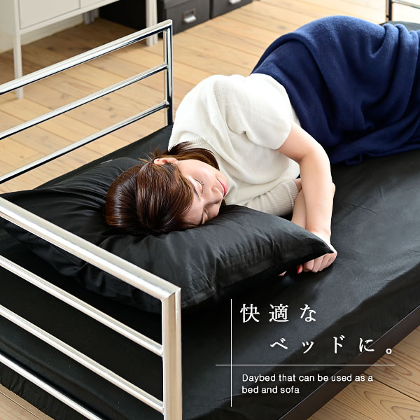 ベッドフレーム パイプベッド セミシングル ベッド 180 190 フレーム 収納 柵 手すり 通気性 安い