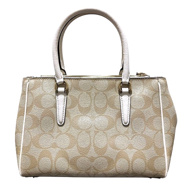 コーチ シグネチャー F67027 2way バッグ ハンドバッグ ショルダーバッグ 【中古】