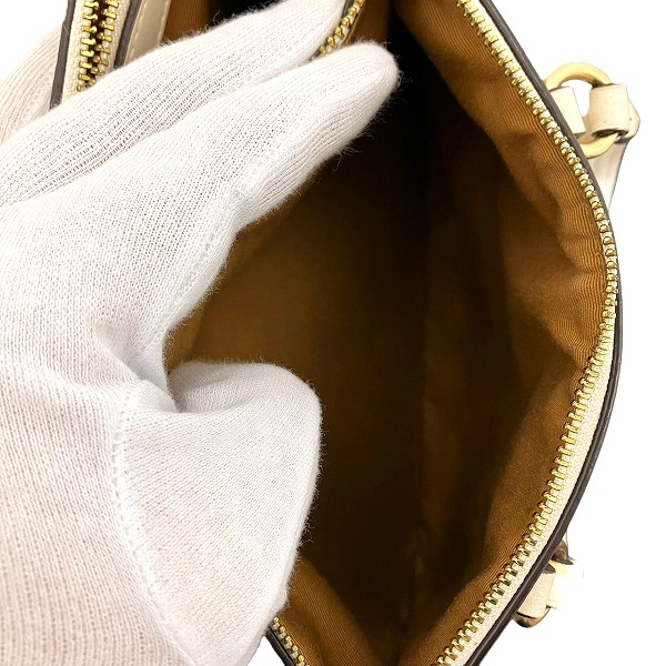 コーチ シグネチャー F67027 2way バッグ ハンドバッグ ショルダーバッグ 【中古】