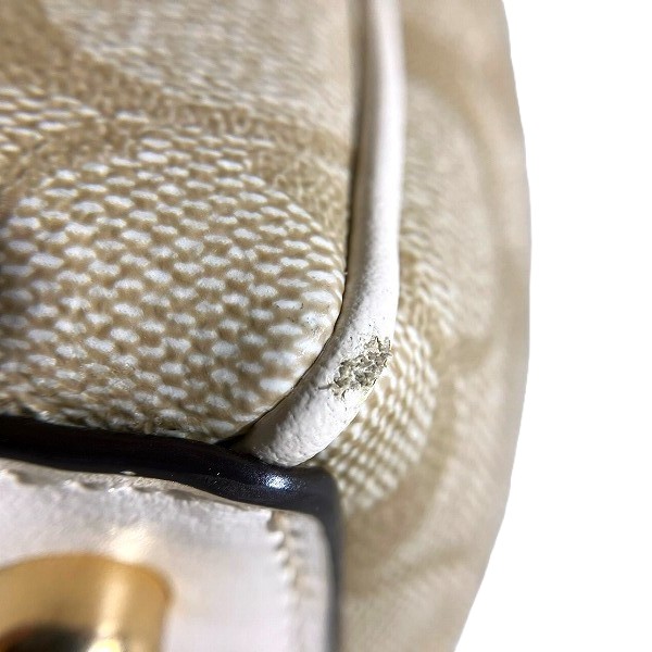 コーチ シグネチャー F67027 2way バッグ ハンドバッグ ショルダーバッグ 【中古】