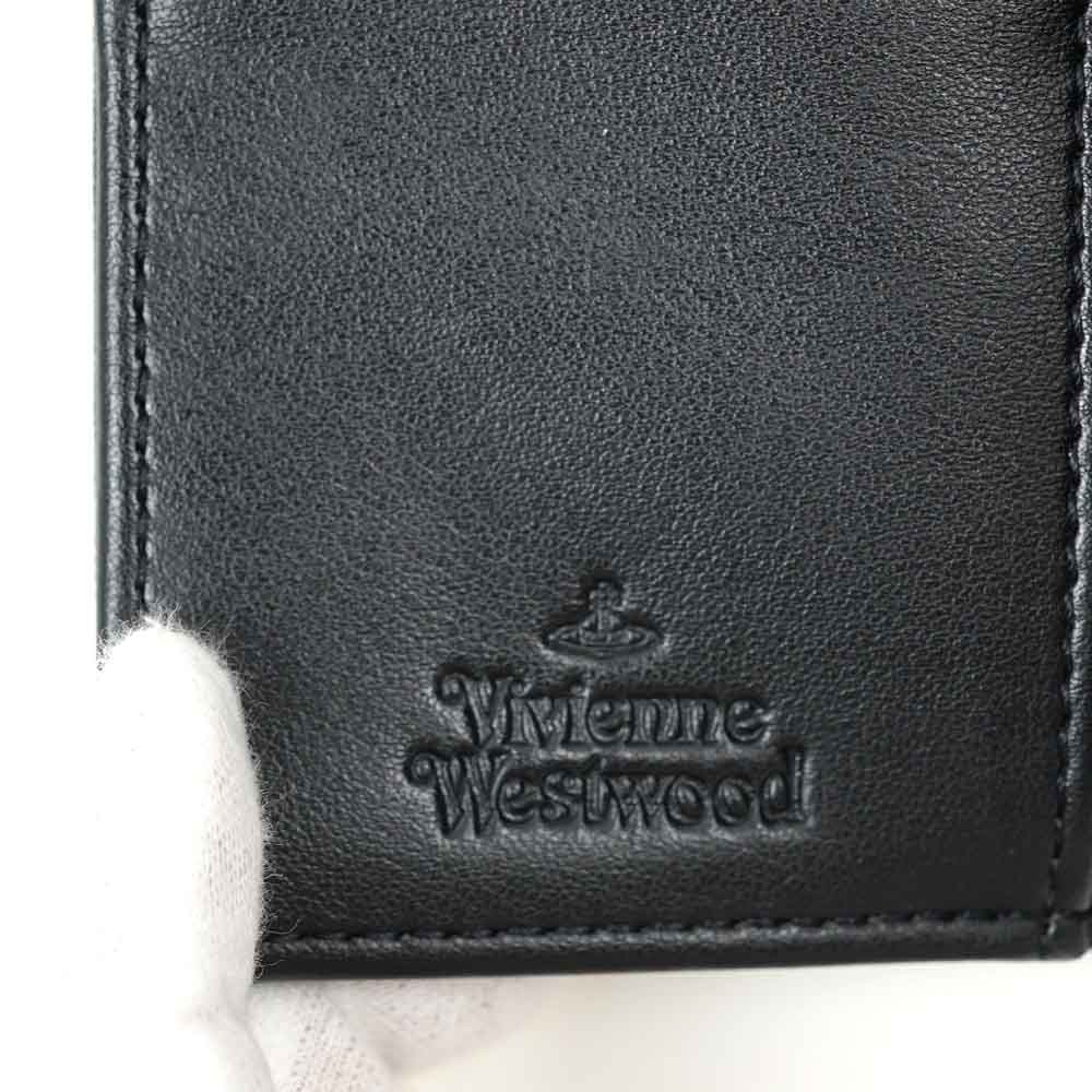 ヴィヴィアンウエストウッド 財布 Vivienne Westwood レディース 51010018 S000B N401 バイオグリーン サフィアーノ がま口 三つ折り財布 ミニ財布 ブラック ウォレ ヴィヴィアンウエストウッド 財布 Vivienne Westwood レディース 51010018 S000B N401 バイオグリーン サフィアーノ がま口 三つ折り財布 ミニ財布 ブラック ウォレ